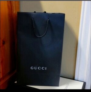 Gucci shopping bagblack,Black, 15x9 inches